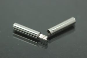 Bajonettschließe Edelstahl 1,4301, ca.Maße 20mm x 2,5mm x 2,5mm Bohrung I Ø1,5mm