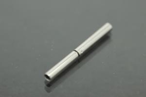 Bayonet clasp stainless steel 1,4301, approx. Sizes 20mm x 2,5mm x 2,5mm Hole I Ø1,2mm