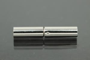 Bajonettschließe Edelstahl 1,4301, ca.Maße 21,5mm x 4,0mm x 4,0mm, Bohrung I Ø3,0mm