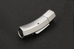 Bayonet Clasp Stainless Steel 1,4301, approx. size length 26mm x height 6,0mm x width 5,0mm Hole inside Ø3,0mm