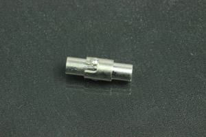 Magnetbajonettschließe silberfarben ca.Maße 14,5 x 4,8mm I Ø2,9mm