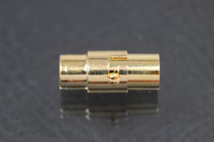 Magnetic bayonet clasp gold color approx.size 15,5 x 7,0mm I Ø5mm